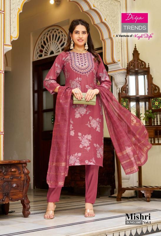Diya Trends Mishri vol 1 catalog jaipur kurti wholesale
