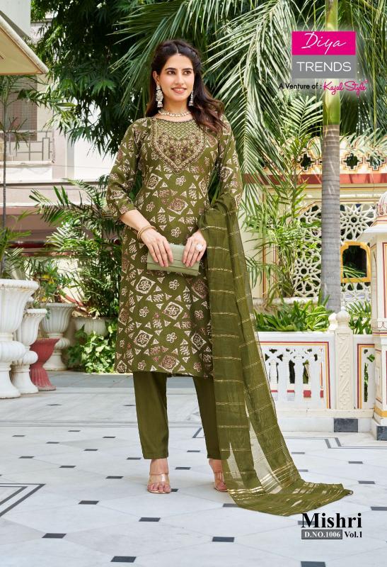 Diya Trends Mishri vol 1 catalog jaipur kurti wholesale