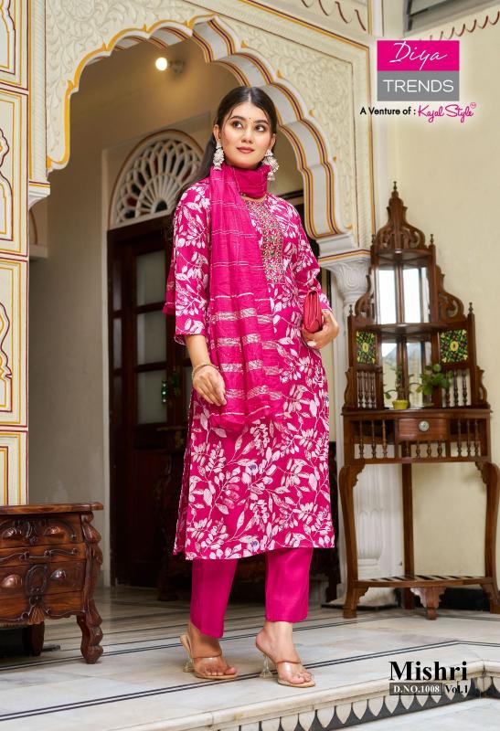 Diya Trends Mishri vol 1 catalog jaipur kurti wholesale