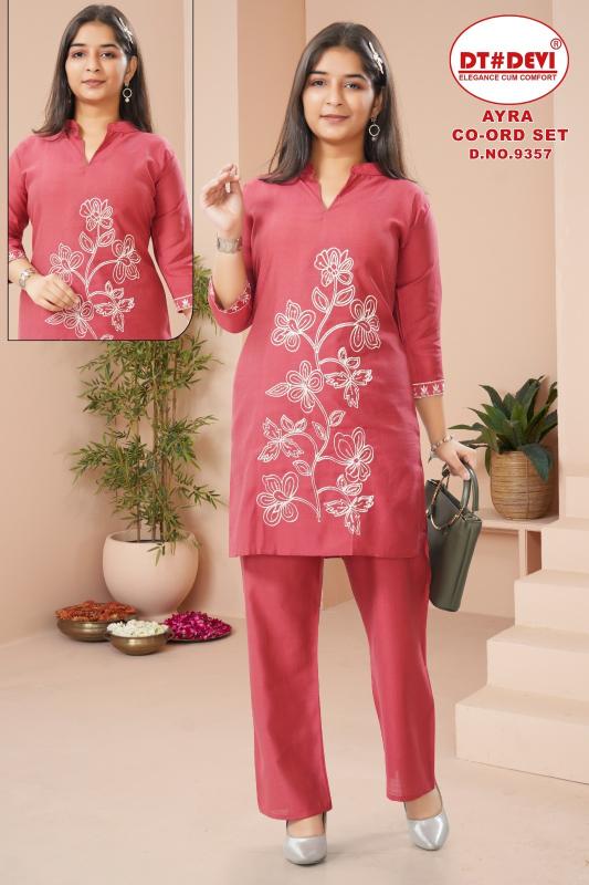 Dt Devi Ayra 9357 catalog kids wear wholesale india