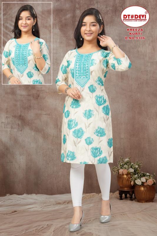 Dt Devi Kreeza 9306 catalog kids wear wholesale market in delhi