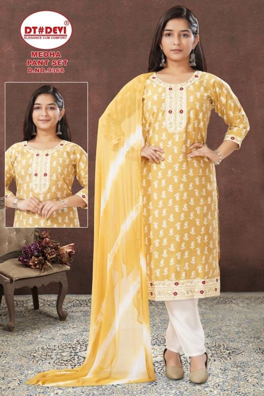 Dt Devi Medha 9368 catalog kids wear wholesale near me