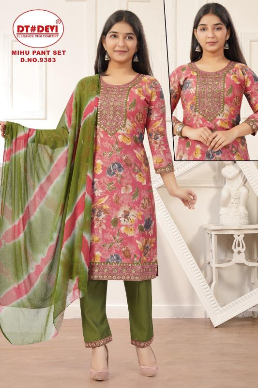 Dt Devi Mihu 9383 catalog branded kids wear wholesale blogspot