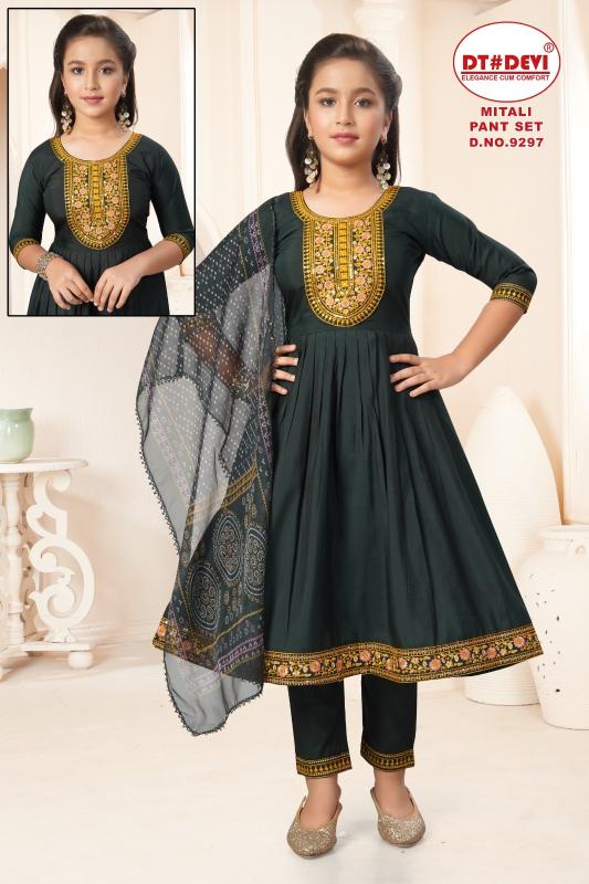 Dt Devi Mitali 9297 catalog kids wear wholesale in mumbai