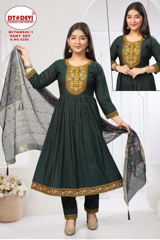 Dt Devi Mitanshi vol 1 9298 catalog kids wear wholesale market in india