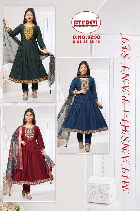 Dt Devi Mitanshi vol 1 9298 catalog kids wear wholesale market in india