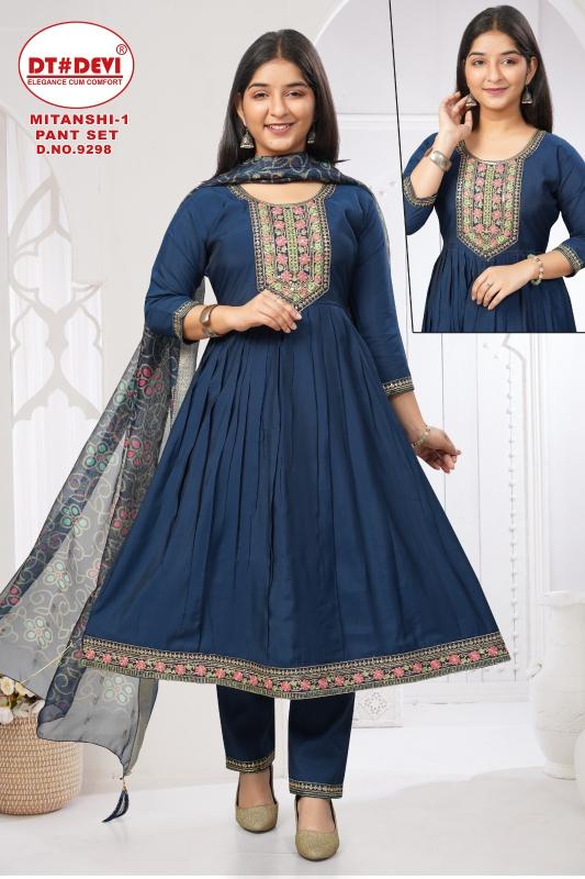 Dt Devi Mitanshi vol 1 9298 catalog kids wear wholesale market in india