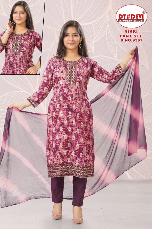 Dt Devi Nikki 9367 catalog kids wear wholesale market in mumbai