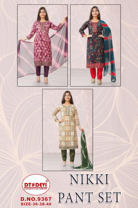 Dt Devi Nikki 9367 catalog kids wear wholesale market in mumbai