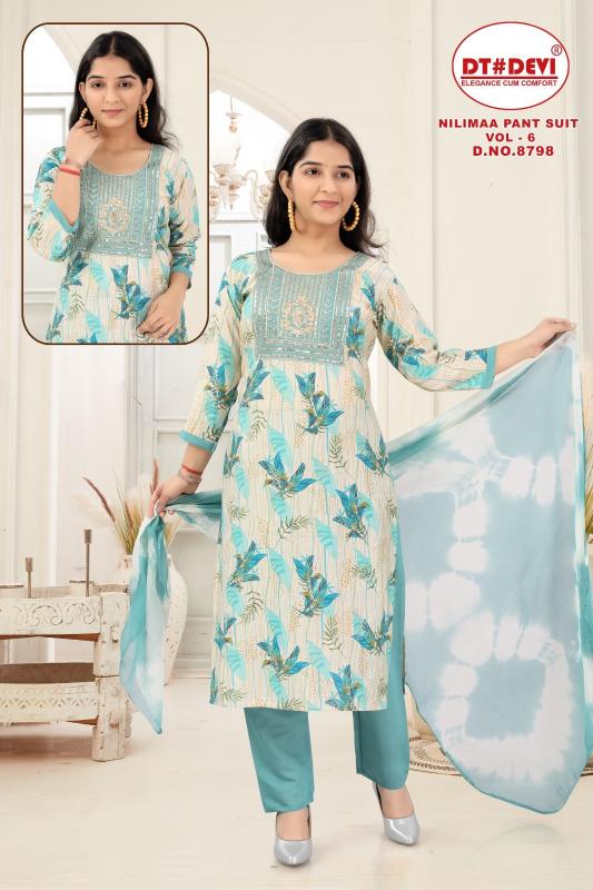 Dt Devi Nillimaa vol 6 8798 catalog wholesale uk kids wear