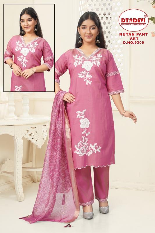 Dt Devi Nutan 9309 catalog kids ethnic wear wholesale