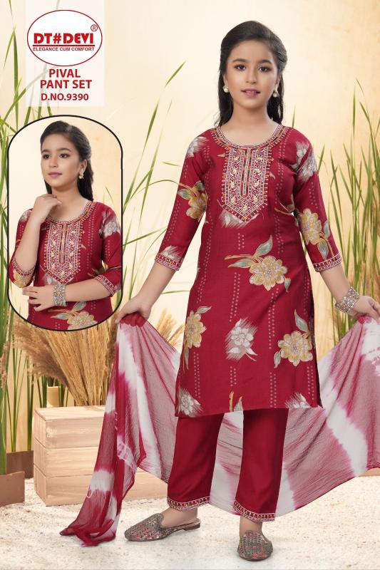 Dt Devi Pival 9390 catalog thailand kids wear wholesale