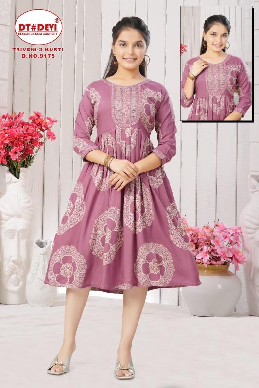 Dt Devi Triveni vol 3 9175 catalog imported kids wear wholesale