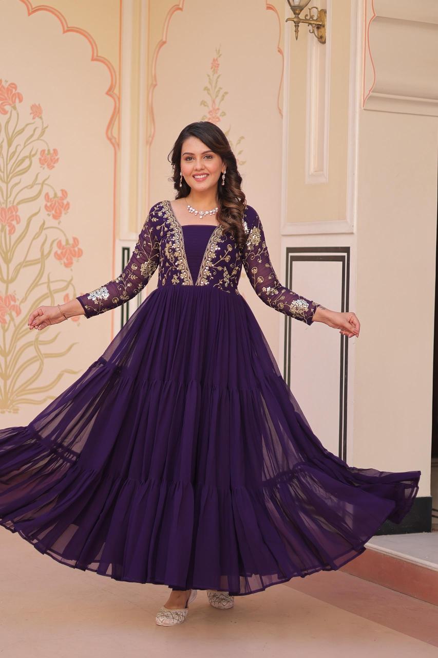 Felocity 9237 catalog gowns and kurtis shop in surat