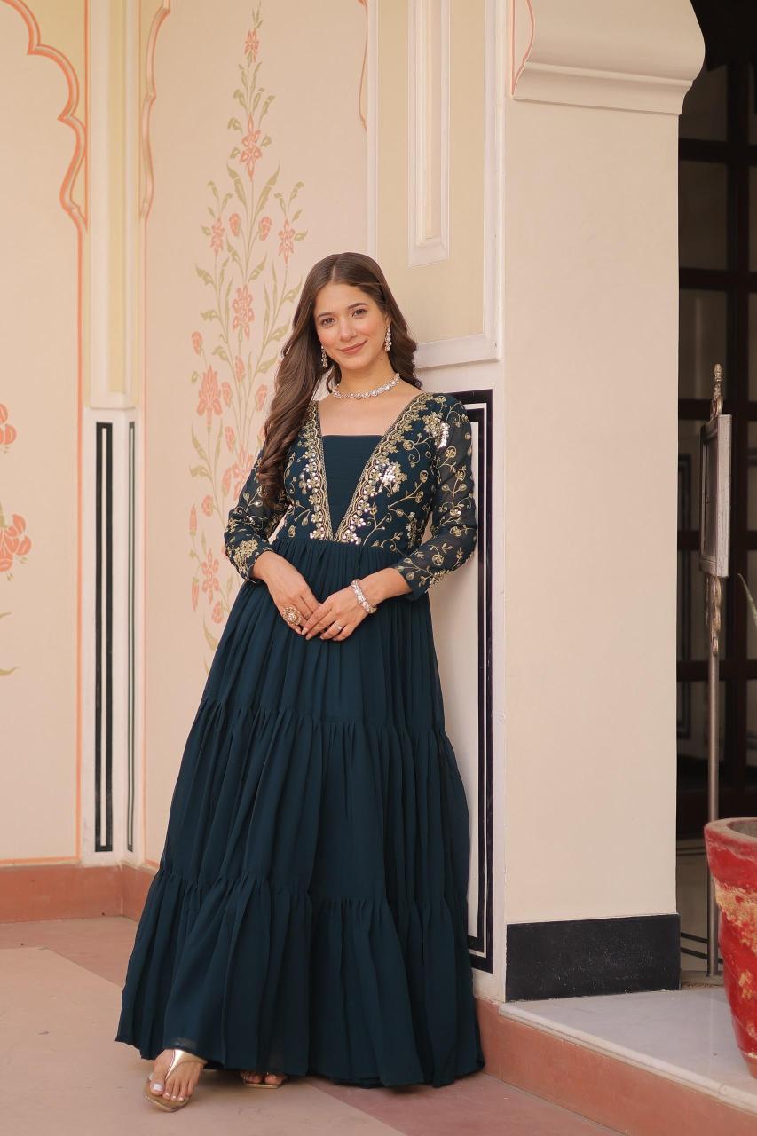 Felocity 9237 catalog gowns and kurtis shop in surat
