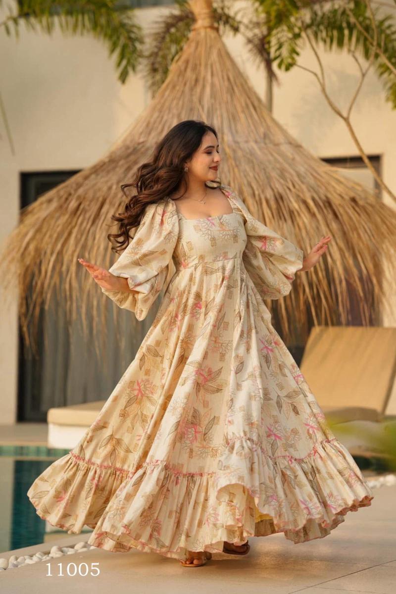 Felocity Clora Vol 11 catalog gown kurti exporter in surat