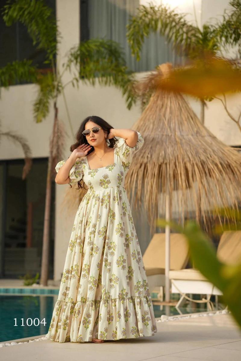 Felocity Clora Vol 11 catalog gown kurti exporter in surat