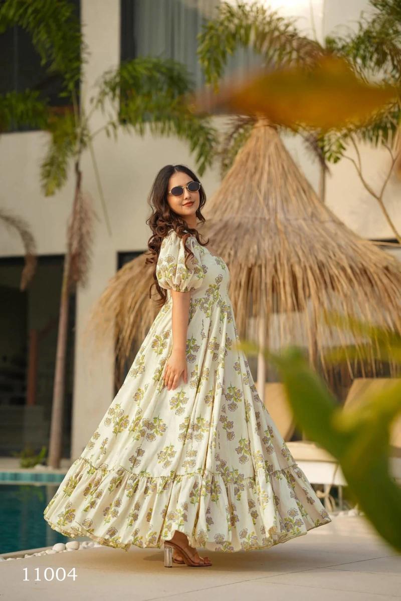 Felocity Clora Vol 11 catalog gown kurti exporter in surat