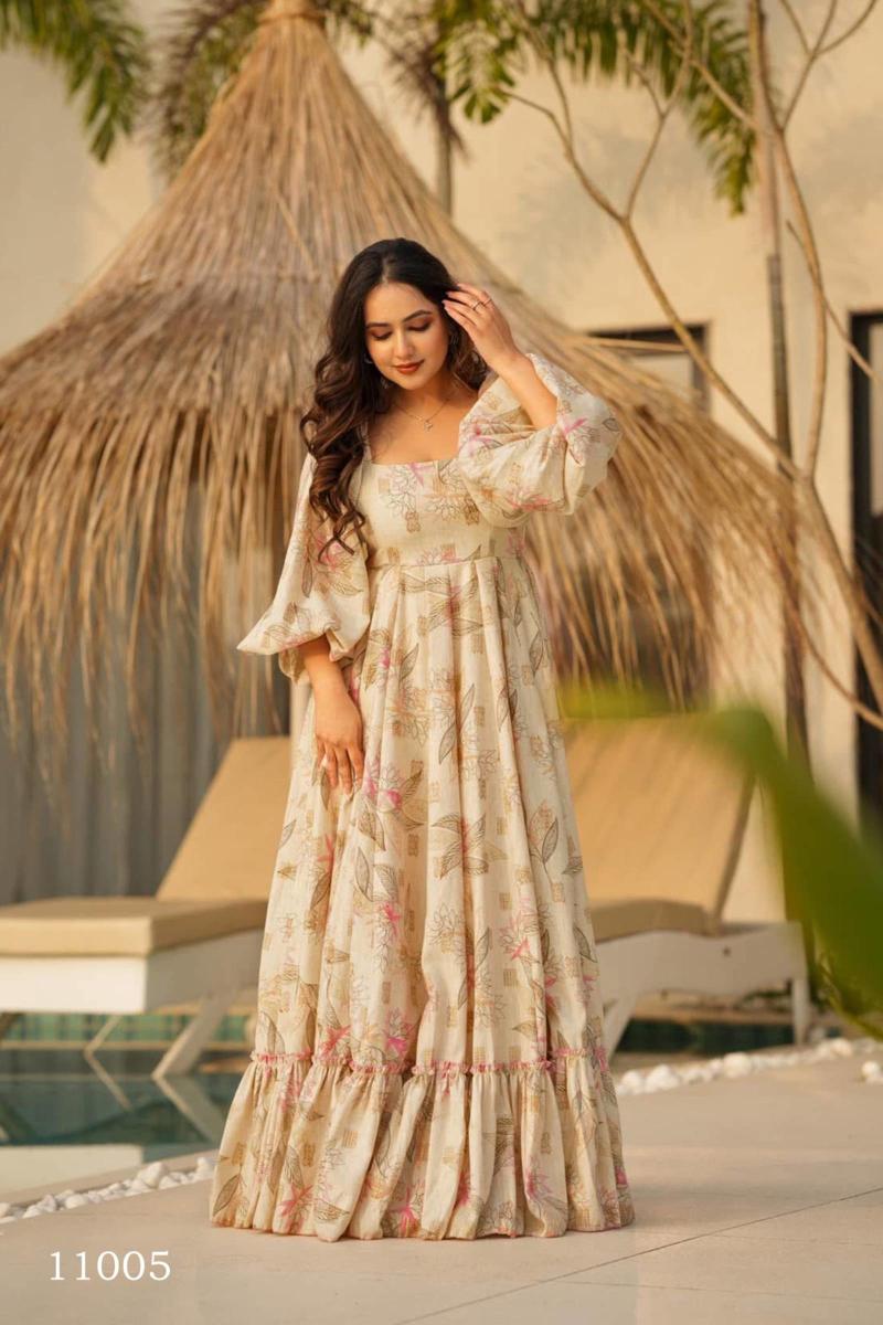Felocity Clora Vol 11 catalog gown kurti exporter in surat