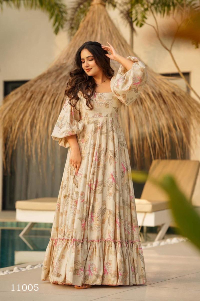 Felocity Clora Vol 11 catalog gown kurti exporter in surat