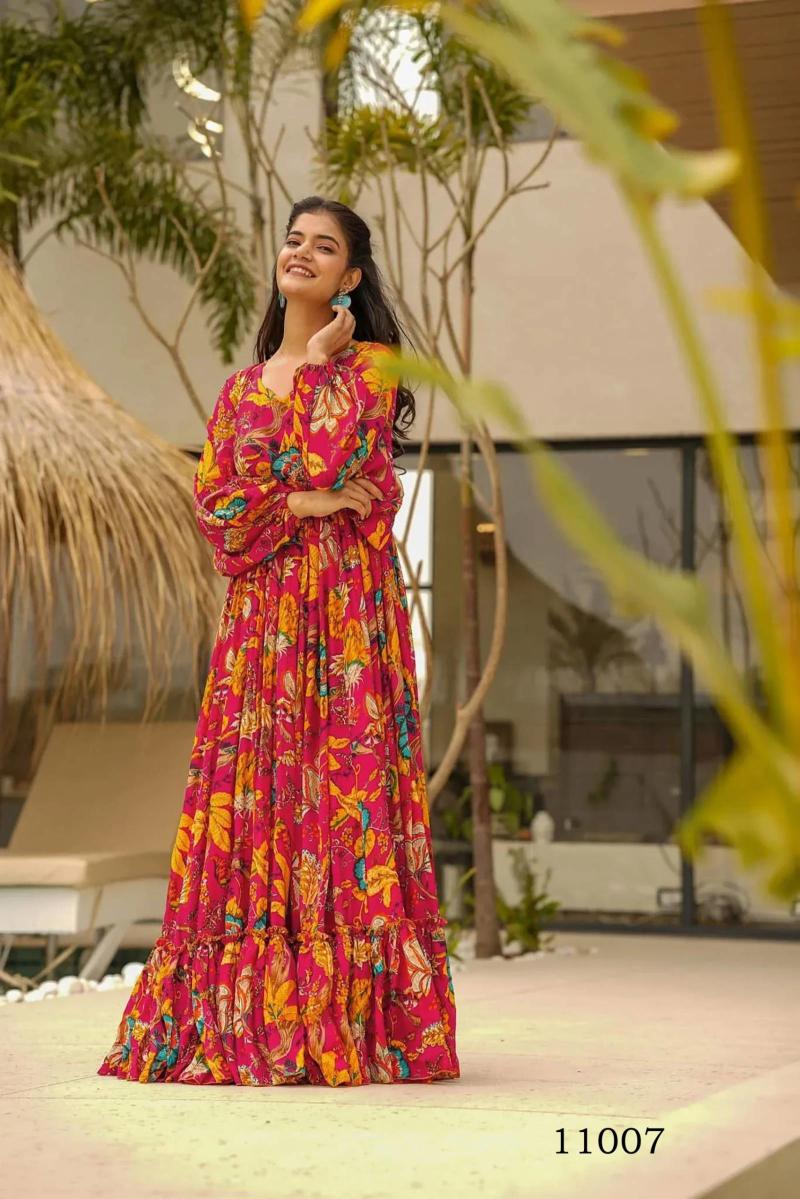 Felocity Clora Vol 11 catalog gown kurti exporter in surat