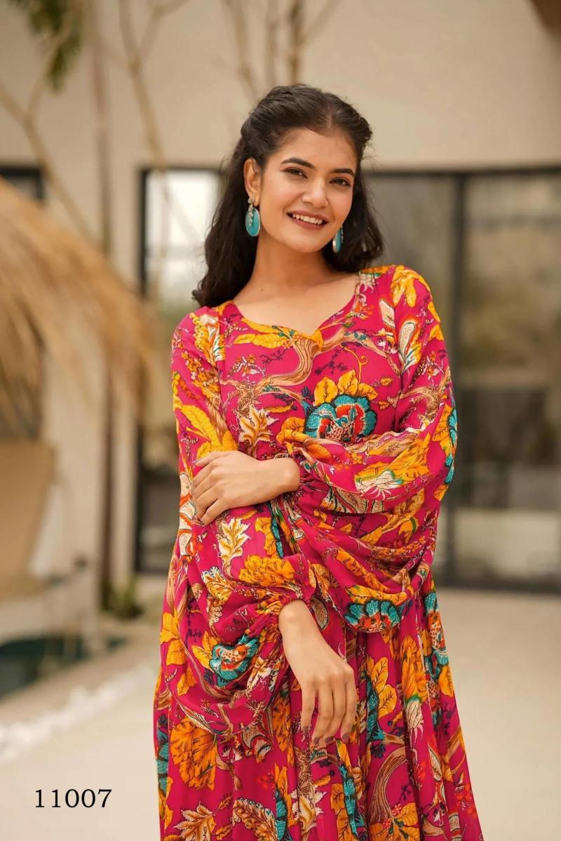 Felocity Clora Vol 11 catalog gown kurti exporter in surat