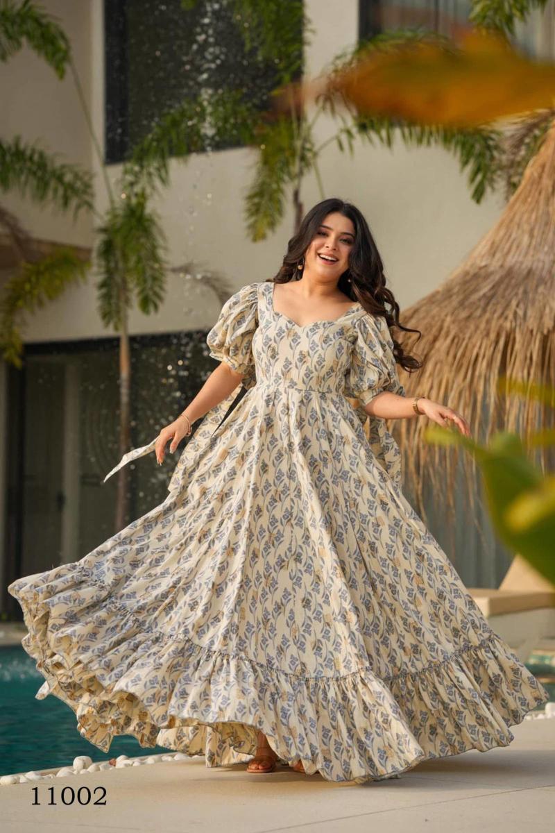 Felocity Clora Vol 11 catalog gown kurti exporter in surat
