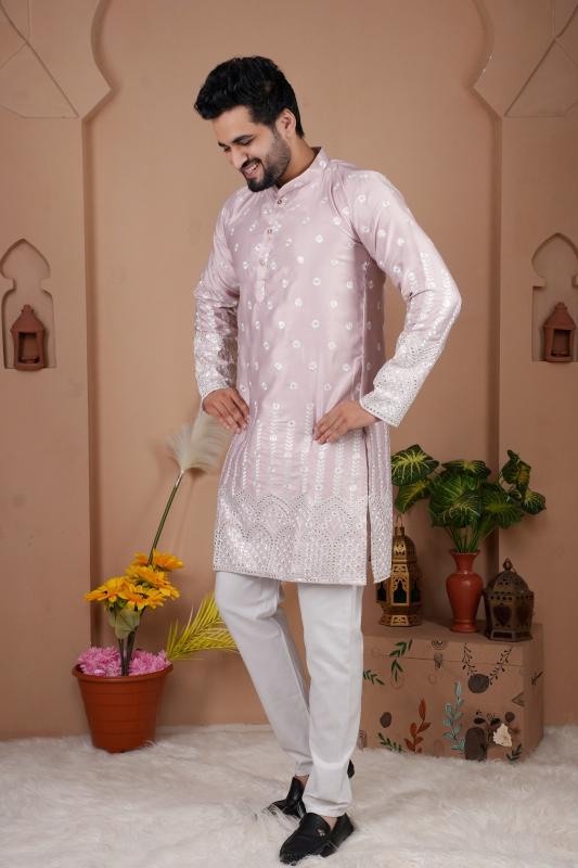 Felocity Gadhval Silk catalog mens kurti manufacture in surat