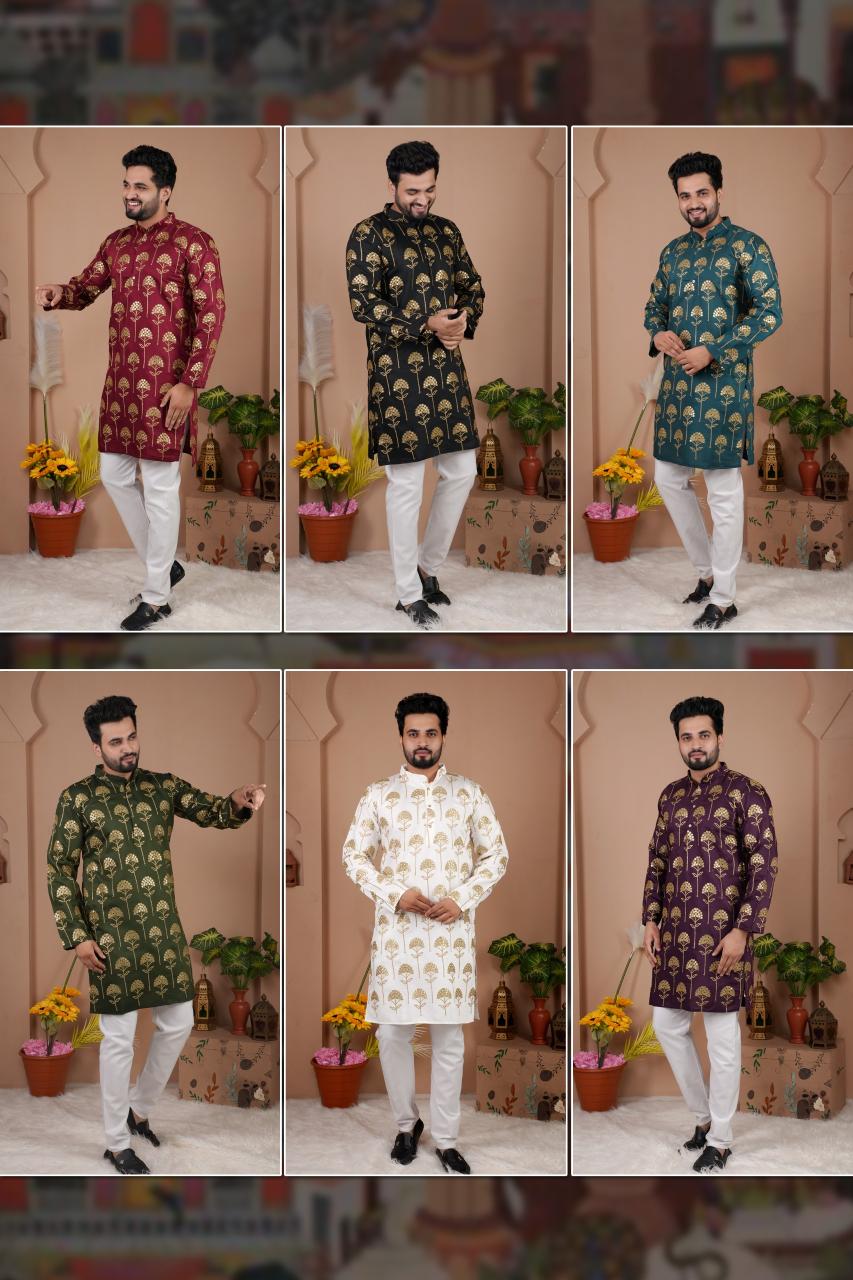 Felocity Gadhval Silk catalog surat mens kurtis resellers