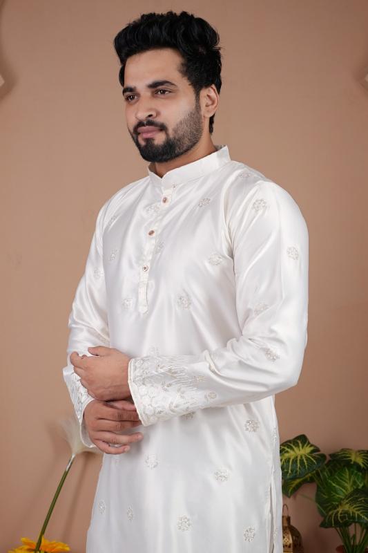 Felocity Malai Silk catalog mens kurta wholesale in surat