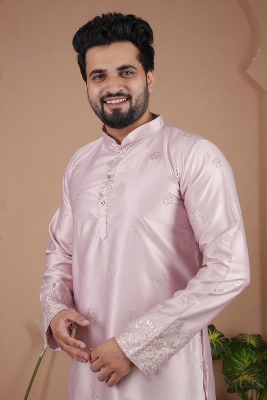 Felocity Malai Silk catalog mens kurta wholesale in surat