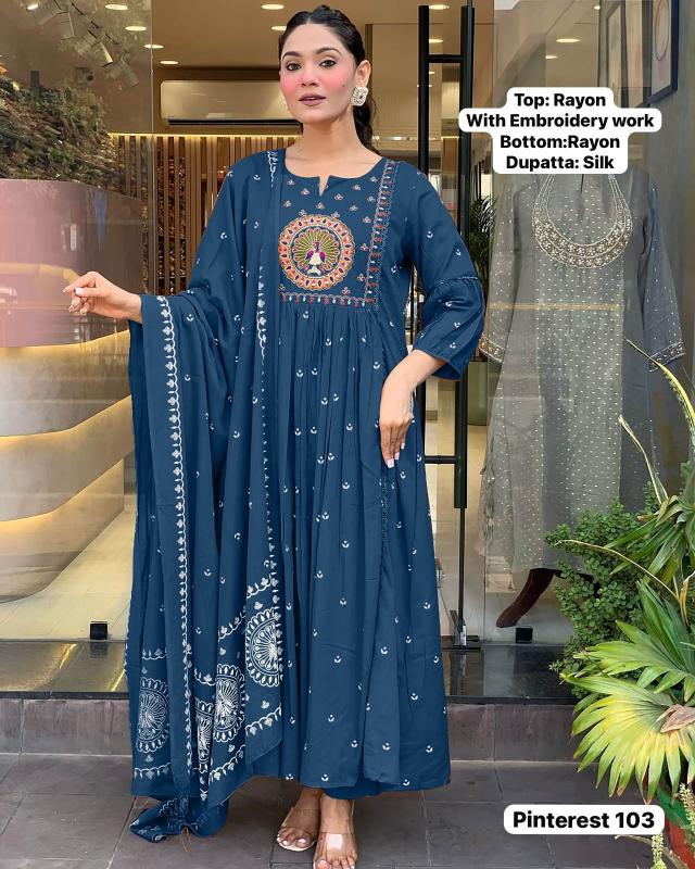 Felocity Pinterest Series catalog retailer of jaipur kurti in surat