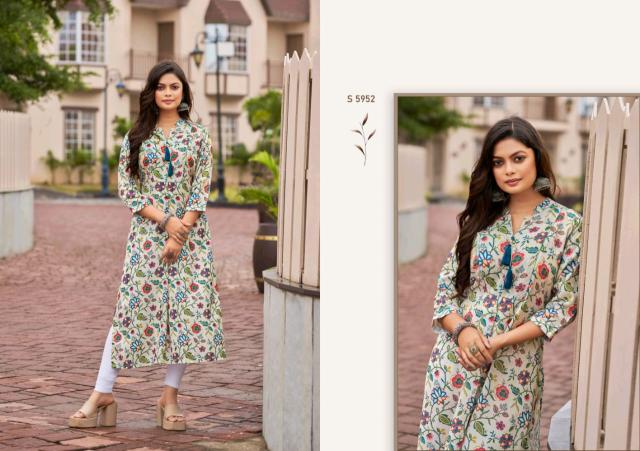 Felocity Sayali catalog kurti material in surat 