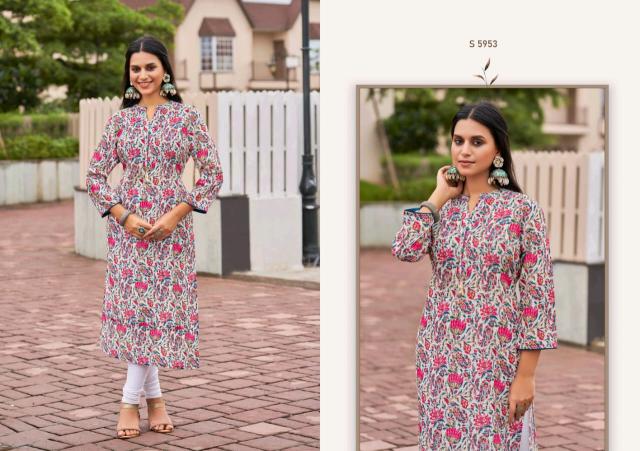 Felocity Sayali catalog kurti material in surat 