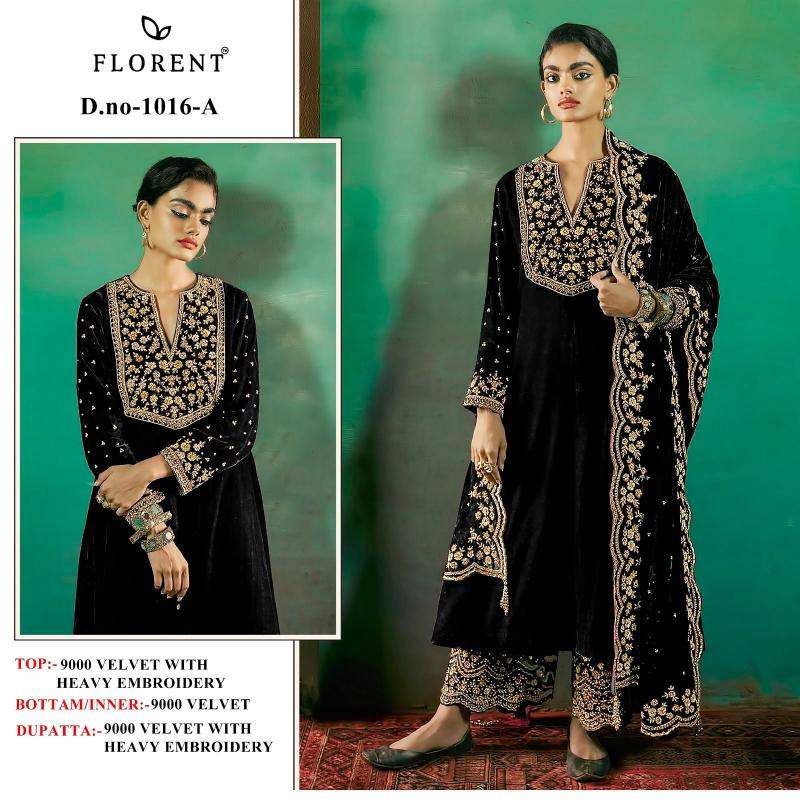 Florent 1016 ABCD Catalog pakistani suits wholesale india