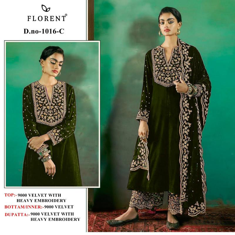Florent 1016 ABCD Catalog pakistani suits wholesale india