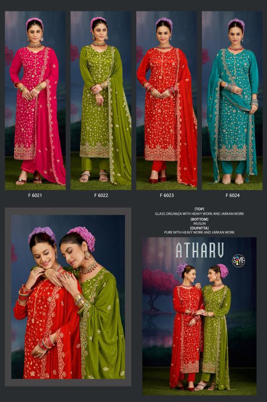 FourDots Atharv catalog wholesale dress material in delhi