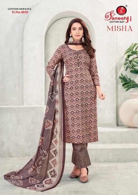 Ganeshji Misha Vol-4 – Dress material - Wholesale Catalog