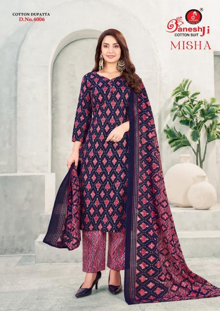 Ganeshji Misha Vol-4 – Dress material - Wholesale Catalog