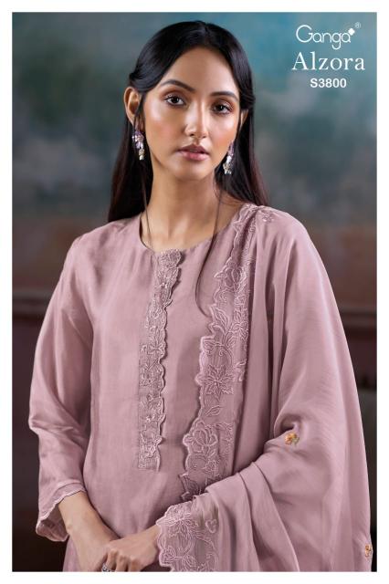 Ganga Alzora 3800 catalog wholesale salwar kameez cash on delivery