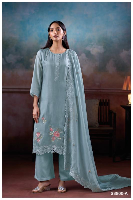 Ganga Alzora 3800 catalog wholesale salwar kameez cash on delivery