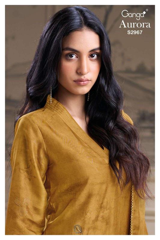 Ganga Aurora 2967 catalog salwar kameez wholesale surat gujarat