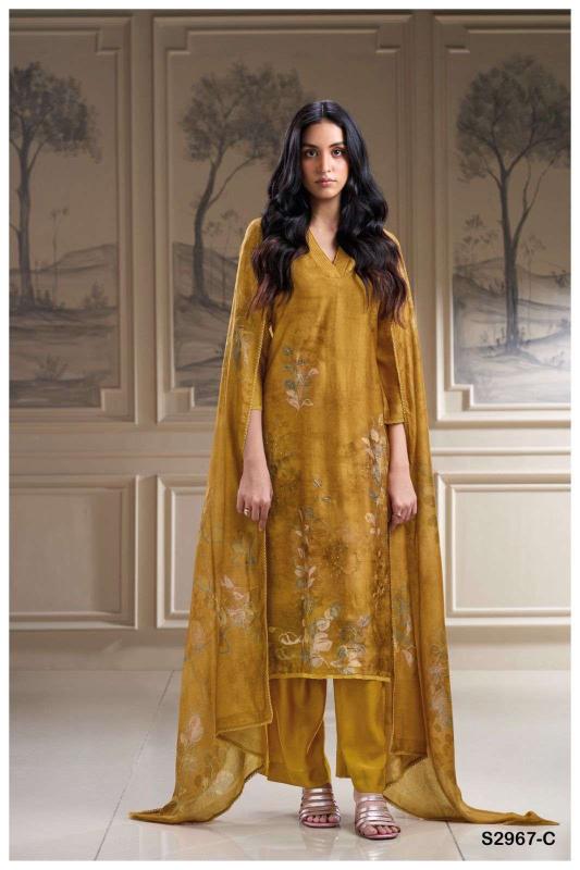 Ganga Aurora 2967 catalog salwar kameez wholesale surat gujarat