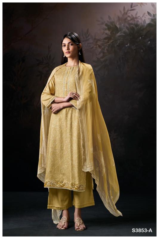 Ganga Blake 3853 catalog online wholesale pakistani wedding salwar kameez