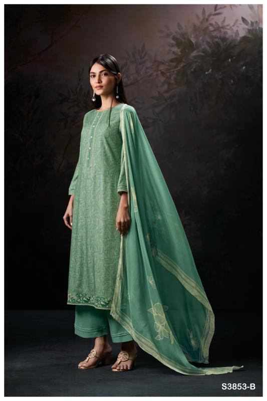 Ganga Blake 3853 catalog online wholesale pakistani wedding salwar kameez