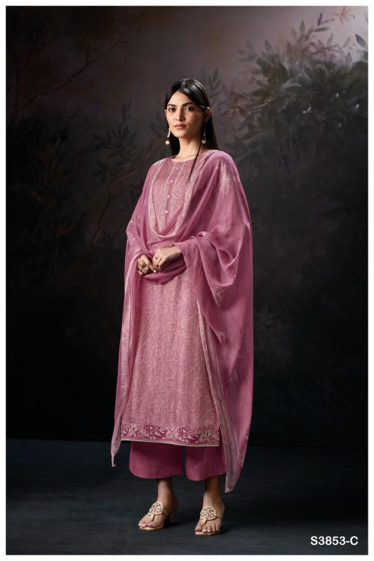 Ganga Blake 3853 catalog online wholesale pakistani wedding salwar kameez