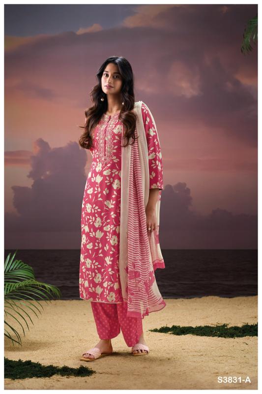 Ganga Brylee 3831 catalog buy salwar kameez wholesale 