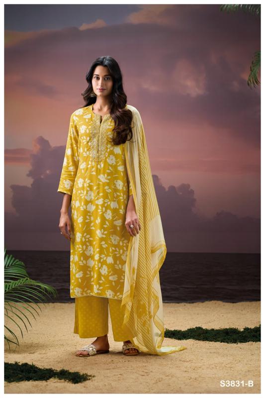 Ganga Brylee 3831 catalog buy salwar kameez wholesale 