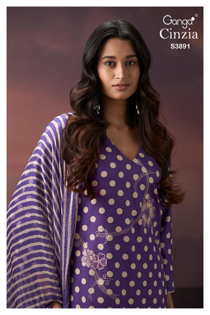 Ganga Cinzia 3891 catalog mumbai wholesale salwar kameez
