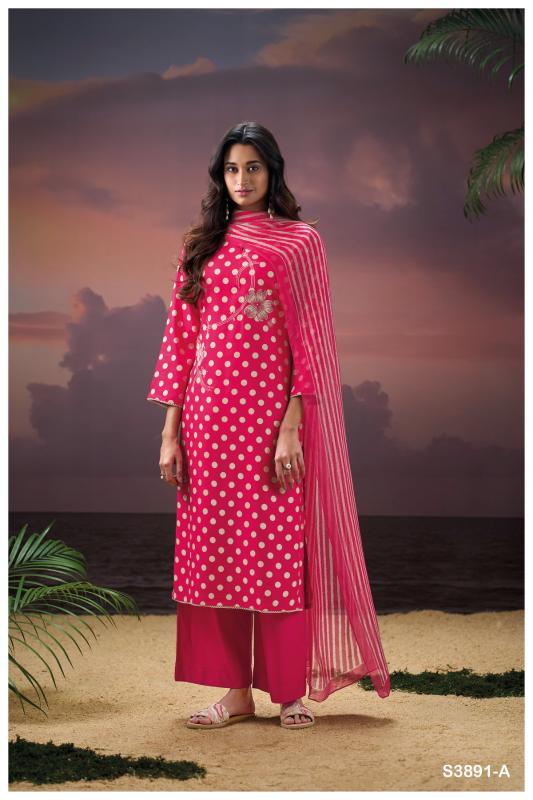 Ganga Cinzia 3891 catalog mumbai wholesale salwar kameez
